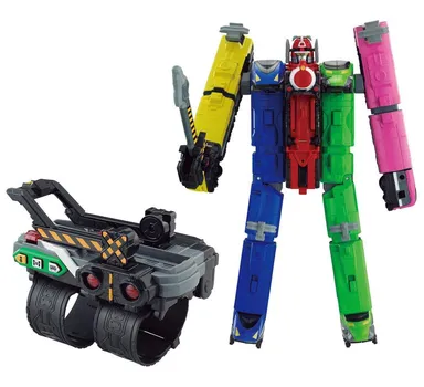 Ressha Sentai ToQger Отправление Ressha Комбинация DX ToQUO Трансформация Дыхание ToQ Changer Set Прогресс! &