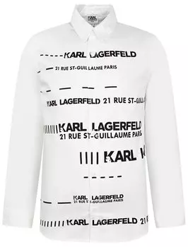 Рубашка KARL LAGERFELD