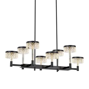 Подвесная люстра Delight Collection MD21020075 MD21020075-8B matt black