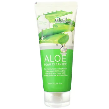 EKEL Пенка для умывания с Алоэ Успокаивающая Foam Cleanser Aloe 100.0
