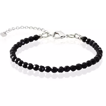 ALERIE-ACCESSORIES Браслет из натурального агата Miniature Black