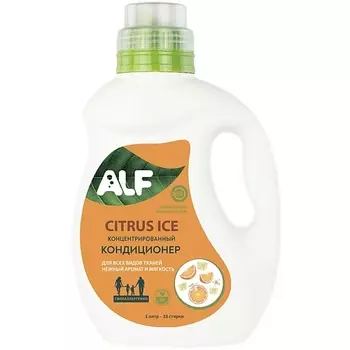 ALF Гипоаллергенный высококонцентрированный кондиционер для белья Citrus ice ЭКО БИО 1000.0