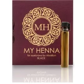 ALISA BON Хна для окрашивания бровей «My Henna» (чёрная)