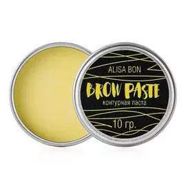 ALISA BON Контурная паста для бровей"BROW PASTE" лимонная