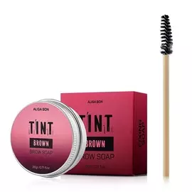 ALISA BON Тинт-фиксатор для укладки бровей с эффектом окрашивания "TINT Brow soap"