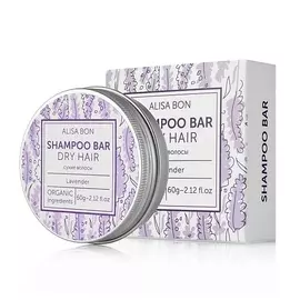 ALISA BON Твердый шампунь для волос SHAMPOO BAR «Лаванда» 60.0