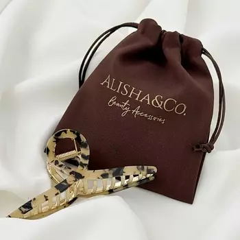 ALISHA&CO. Крабик для волос Choco Style