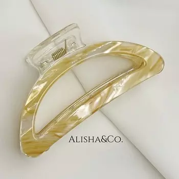 ALISHA&CO. Крабик для волос Fantasy золотой