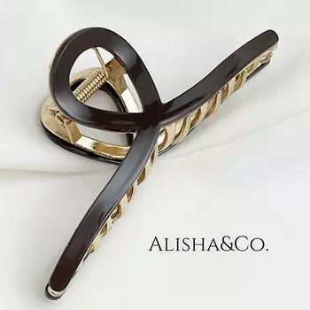 ALISHA&CO. Крабик для волос металлический Style Base