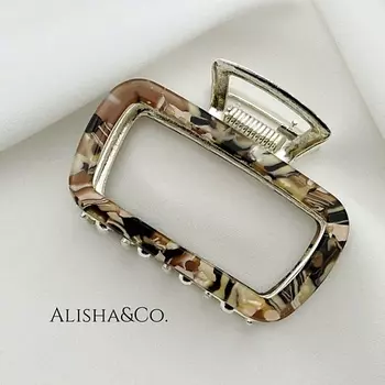 ALISHA&CO. Крабик для волос металлический To be blossom Style