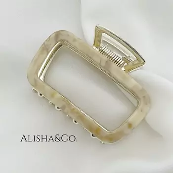 ALISHA&CO. Крабик для волос металлический Unique