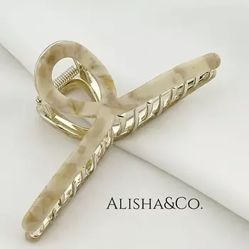 ALISHA&CO. Крабик для волос Pastelle