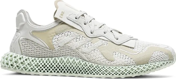 Кроссовки Adidas END. x Evo 4D 'Dune', загар