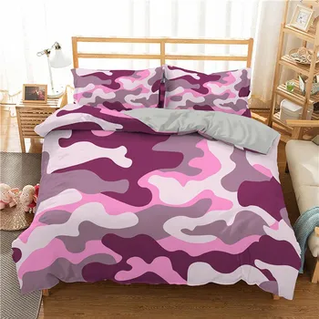 3D Romantis Hari Valentine Set Seprai Pasangan Raja Ratu Cinta Hati Mircofiber Selimut Penutup Bunga Mawar Selimut US Queen(228x228cm)