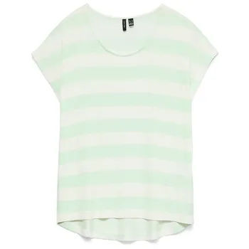 Футболка с коротким рукавом Vero Moda Wide Stripe, зеленый