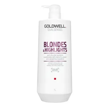Dualsenses Blondes & Highlights Шампунь против желтизны - 1000 мл Goldwell