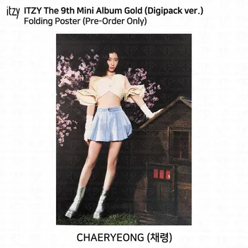 ITZY 9th Mini Album GOLD Digipack ver Фотокарта Polaroid Билет Плакат KPOP Lia - 2Cut Film