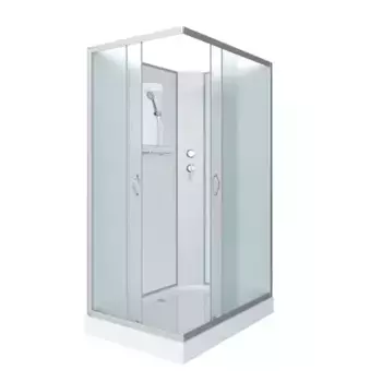 Душевая кабина Niagara Classic 90х70 хром стекло матовое