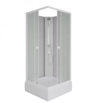 Душевая кабина Niagara Promo P90/26Q/MT/BK 90х90 см, без крыши