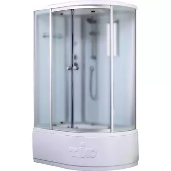 Душевая кабина Timo Standart 120x85 L профиль хром стекло матовое
