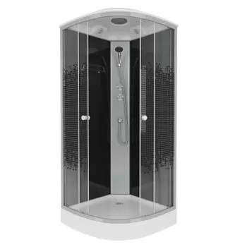 Душевая кабина Niagara Eco NG-4502-14 BLACK с низким поддоном