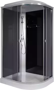 Душевая кабина Niagara Eco 120х80 хром стекло тонированное без гидромассажа