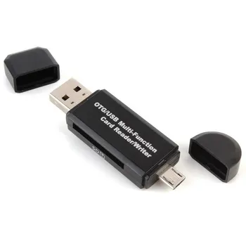 YC310 OTG USB 2.0 многофункциональный 64 ГБ кард-ридер для карт SD/TF и мобильных телефонов белый