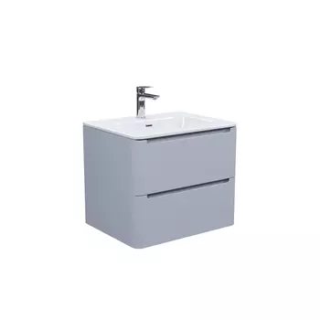 Тумба с раковиной Iddis Edifice EDI60L0i95K серый