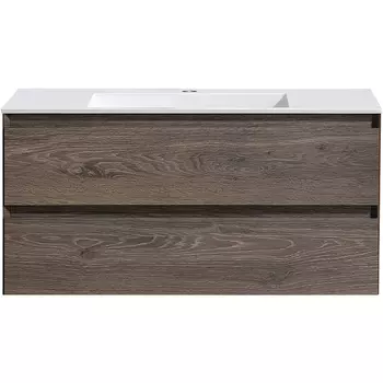 Тумба под раковину Vincea Luka VMC-2L100RO 100 см, темный дуб R.Oak