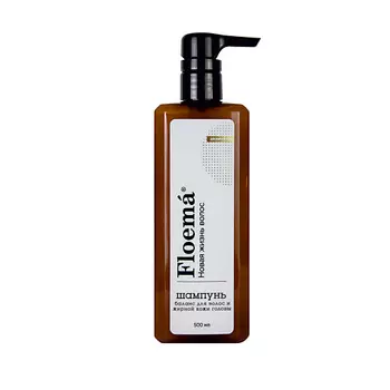 FLOEMA Шампунь баланс для волос и жирной кожи головы Shampoo For Hair And Oily Scalp