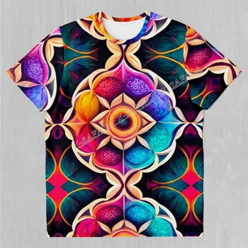 Mind Trippy Galaxies 3D Printed Высококачественная футболка из молочного волокна для мужчин, дышащая, быстросохнущая, летняя, мягкий материал, 210 г/м S