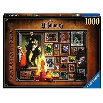 Пазл Disney Collectors Edition The Lion King 1000 деталей, шрам злодея Короля льва, головоломка, популярная корейская головоломка The Lion King
