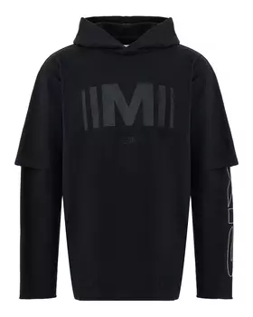 худи с принтом MM6 Maison Margiela