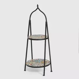 Подставка с мозаикой Hengkai Crafts Порту 30х30х85 см
