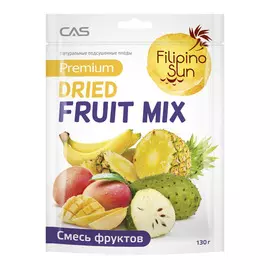 Подсушенные плоды Filipino Sun Смесь фруктов 130 г
