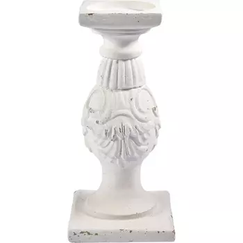 Подсвечник Glasar античный 12х12х29 см