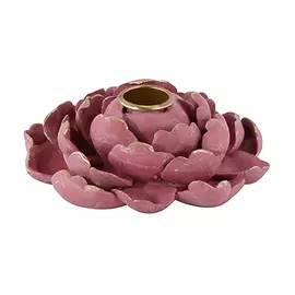 Подсвечник Glasar Цветок 12x12x5 см