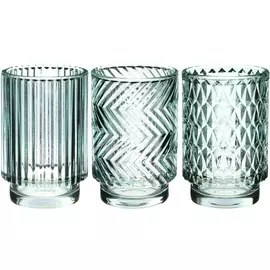 Подсвечник Hakbijl glass голубой в ассортименте 8,5х13 см