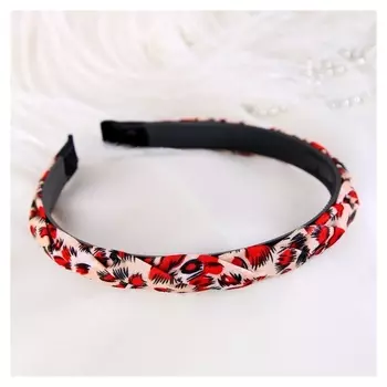 Ободок для волос "Феличе" 1,2 см, пятнистый