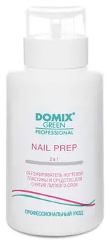 Обезжириватель ногтевой пластины и средство для снятия липкого слоя Nail Prep 2 в 1 с помпой