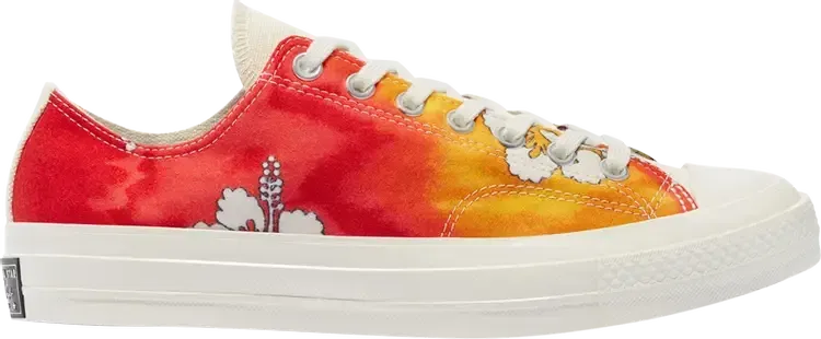 Кроссовки Converse Chuck 70 Low Tropical Shirt, оранжевый