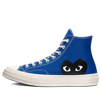 Кроссовки x comme des garcons play chuck 70 high 'blue quartz' Converse, синий