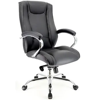 Компьютерное кресло LB экокожа черный Everprof EC-370 PU Black