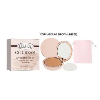 Eelhoe Air Cushion CC Cream Натуральная увлажняющая основа Консилер Отбеливающий жироконтроль Косметика для макияжа BB крем Natural color