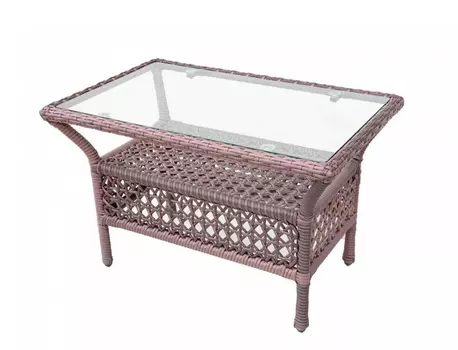 Стол кофейный прямоугольный DECO коричневый