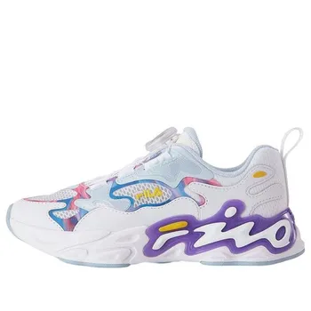 Кроссовки boa running sneakers 'white blue pink' Fila, белый