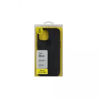 Чехол защитный Red Line для iPhone 12 Pro Max (6.7"), кожаный, черный УТ000023886