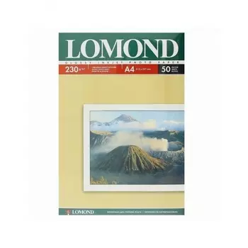 Бумага Lomond 0102022 A4/230г/м2/50л./белый глянцевое для струйной печати