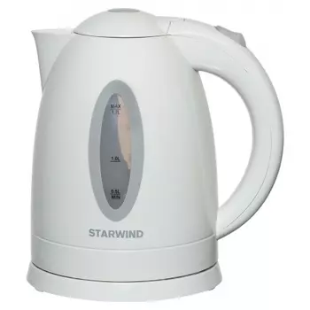 Чайник электрический Starwind SKP2211 1.7л. 2200Вт белый (корпус: пластик)