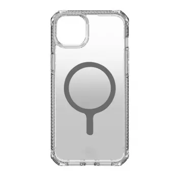 Чехол-накладка ITSKINS HYBRID R OMBRE MagSafe для iPhone 15/14 (6.1"), дымчатый